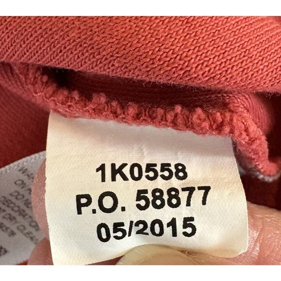 Vineyard Vines Sweatshirt Men’s Jersey 1/4 Zip Pullover Cotton Dark Pink Large - Picture 10 of 12